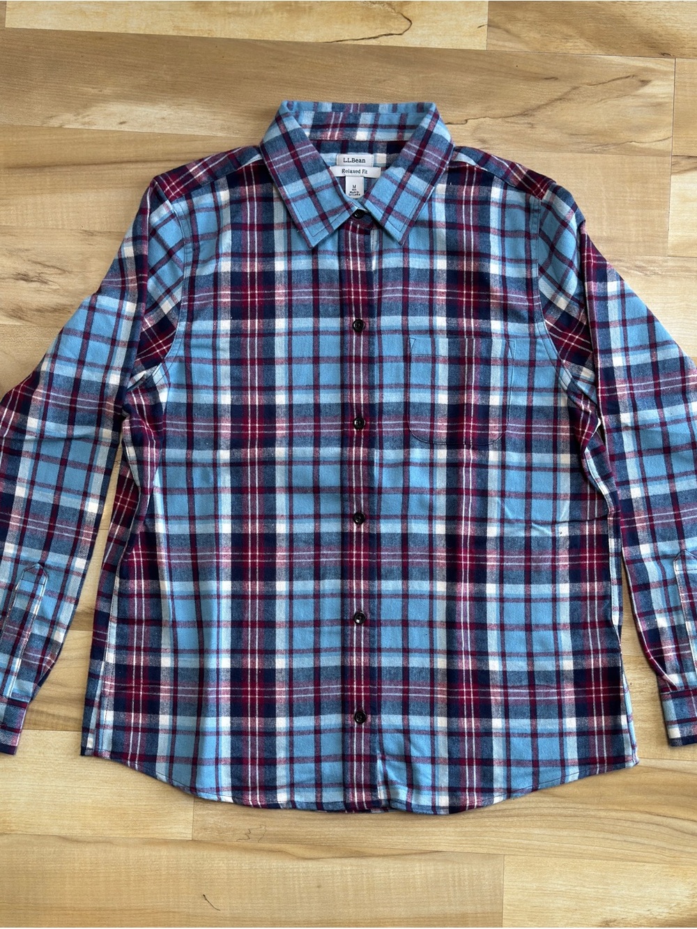 L.L. Bean Women’s Scotch Plaid Flannel Shirt - Relaxed